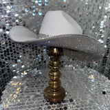 The original "Rhinestone Cowgirl" - underneath brim only