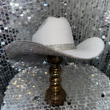 The original "Rhinestone Cowgirl" - underneath brim only
