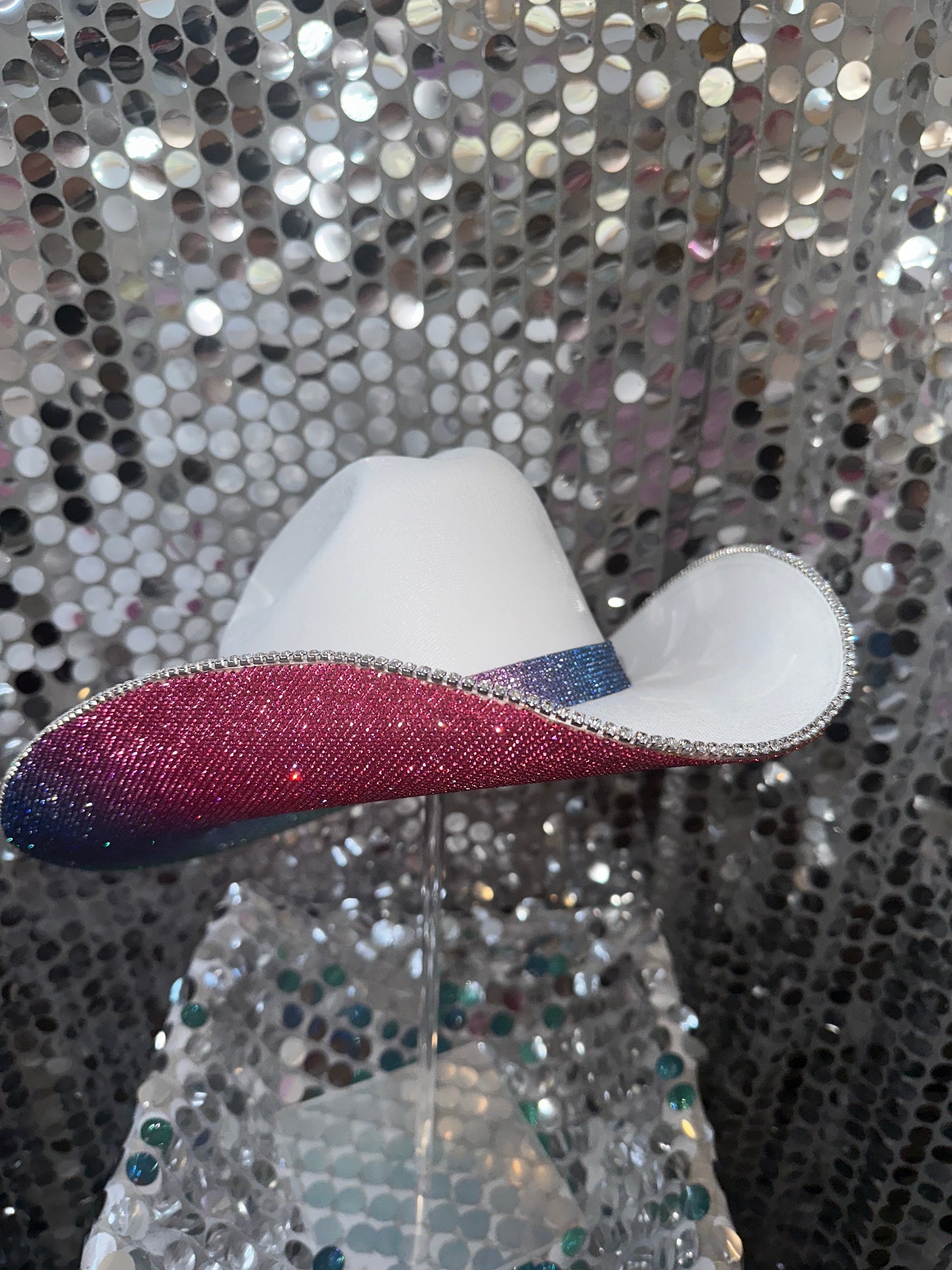 The bejeweled hat