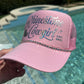 Original Rhinestone Cowgirl Trucker Hat - PREORDER