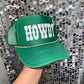Green Howdy Rhinestone Trucker Hat