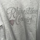 Rhinestone Cowgirl Sweatshirt in Ash Grey