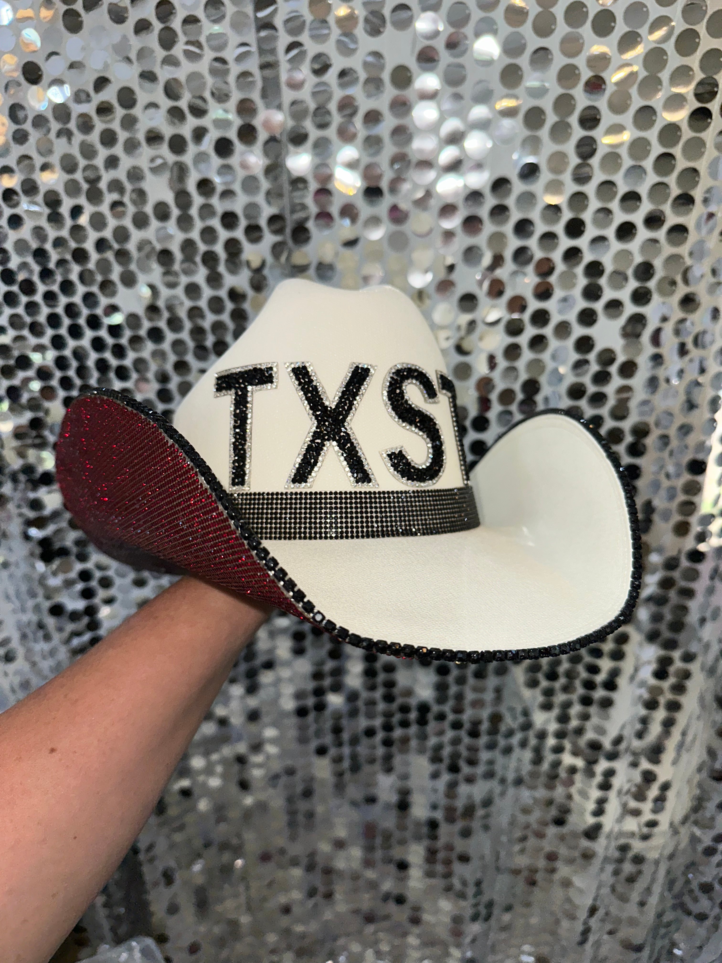 Texas State University Hat β Rhinestone Cowgirl
