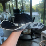 *FLASH SALE: KIDS SUEDE W/ CRYSTAL COW PRINT