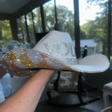 *FLASH SALE: Medium White Vols Hat