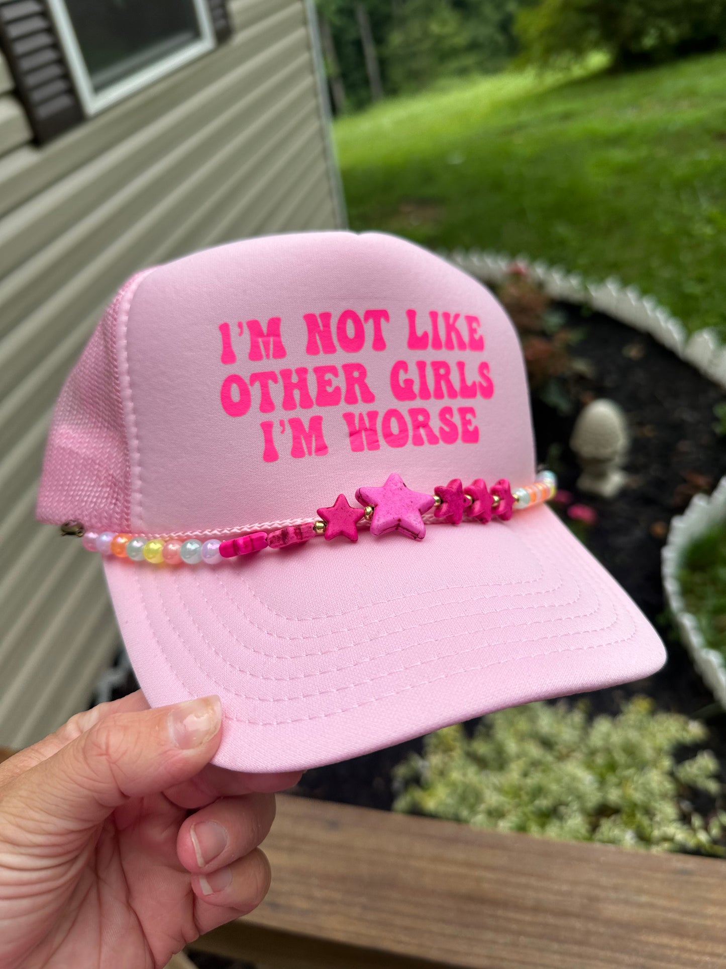 I'm Not Like Others Girls I'm Worse Trucker Hat