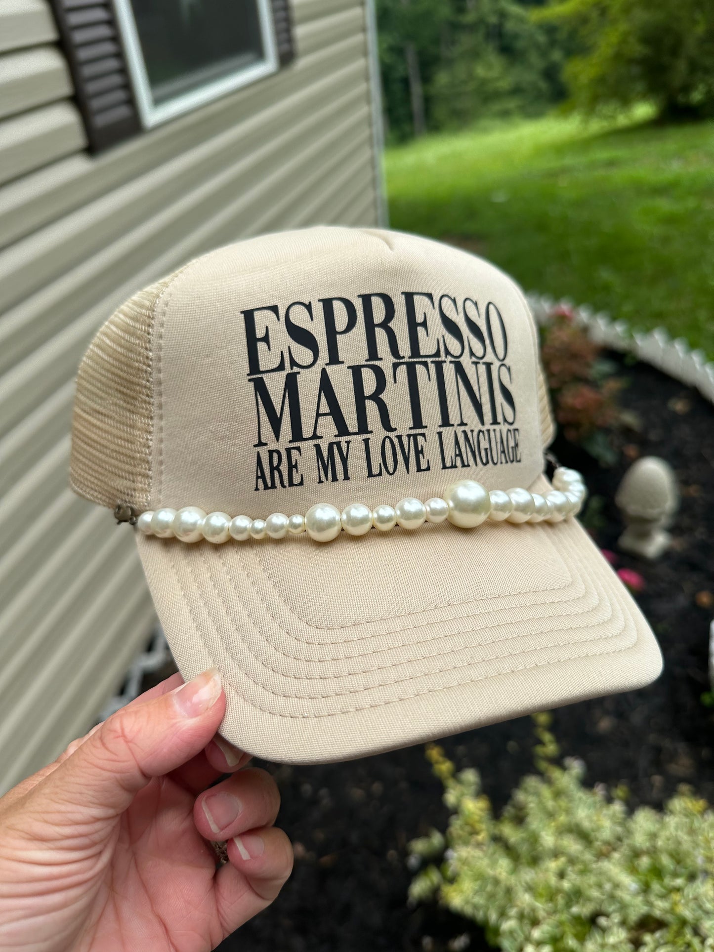 Espresso Martinis Are My Love Language Trucker Hat