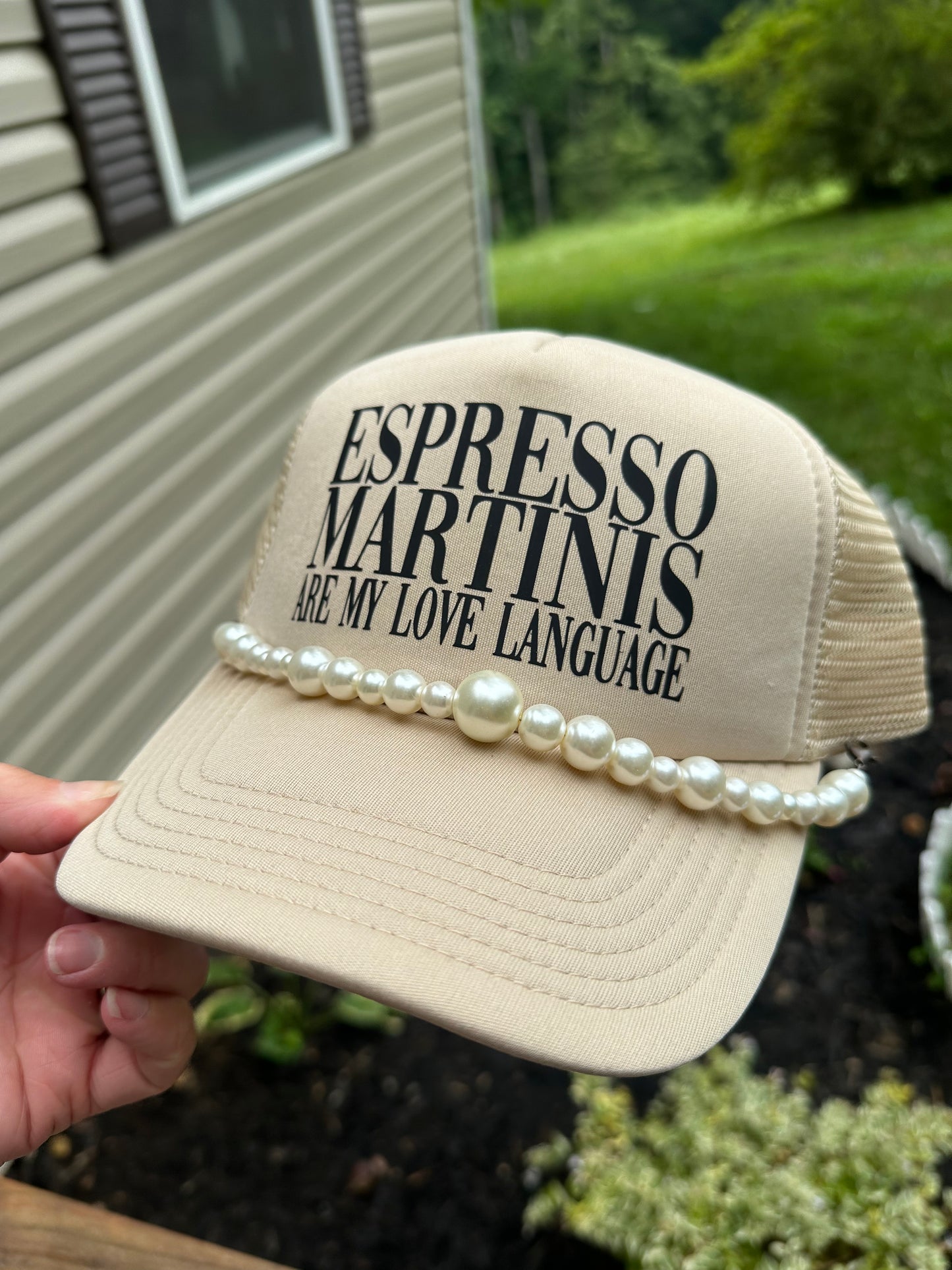 Espresso Martinis Are My Love Language Trucker Hat