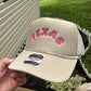 Texas Trucker hat in Pink