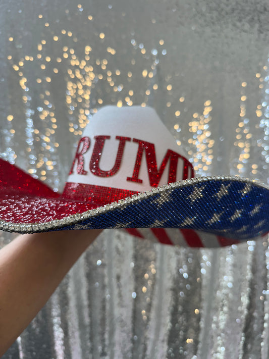 Trump American Flag Hat