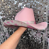 Pink and Cow Print Kids Hat
