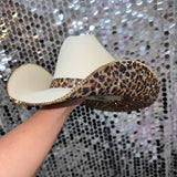 Sand & Leopard Hat (Square Style)