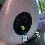 FLASH SALE: Bailey Hot Pink 7 3/8 w/ ab rhinestones