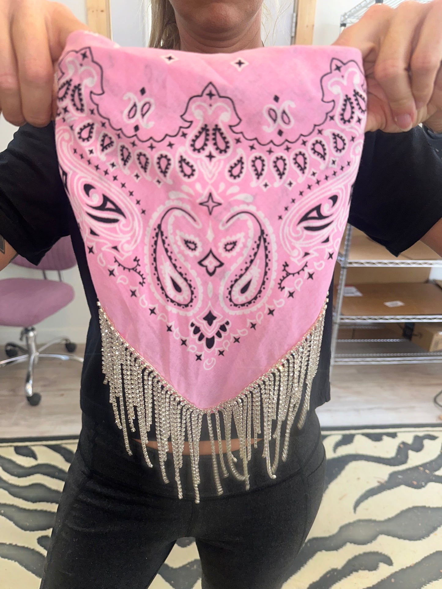 Flash Sale: Cotton Rhinestone Bandanas