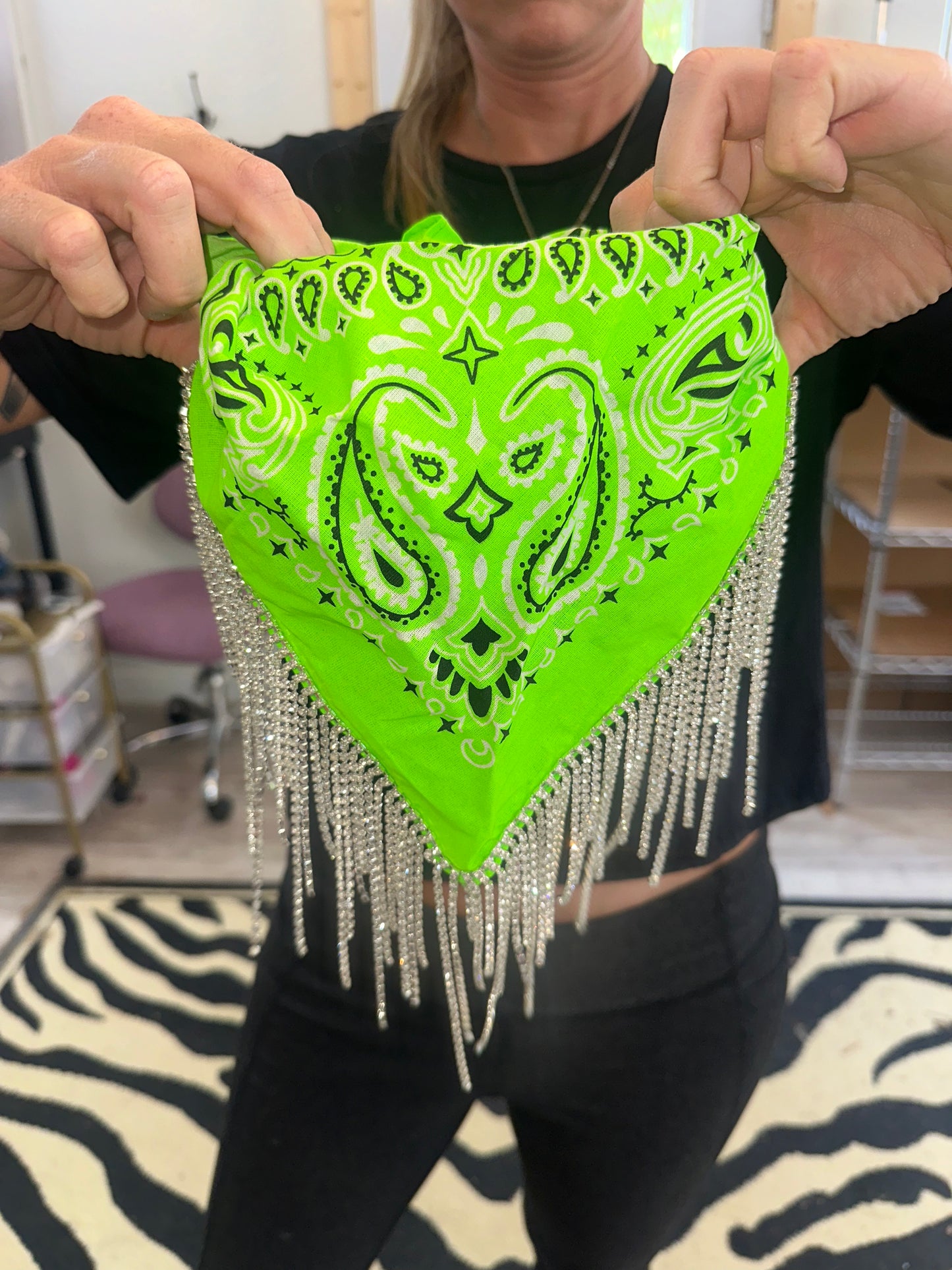 Flash Sale: Cotton Rhinestone Bandanas