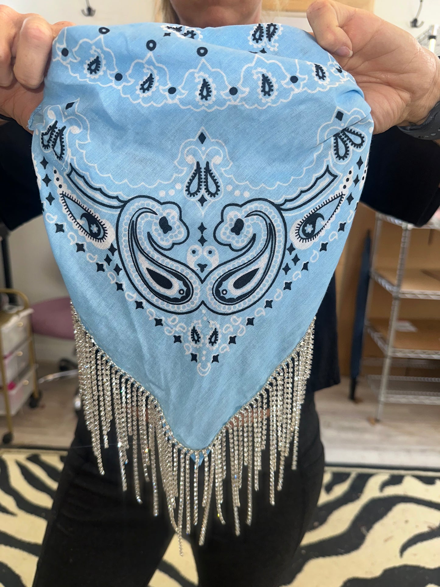 Flash Sale: Cotton Rhinestone Bandanas