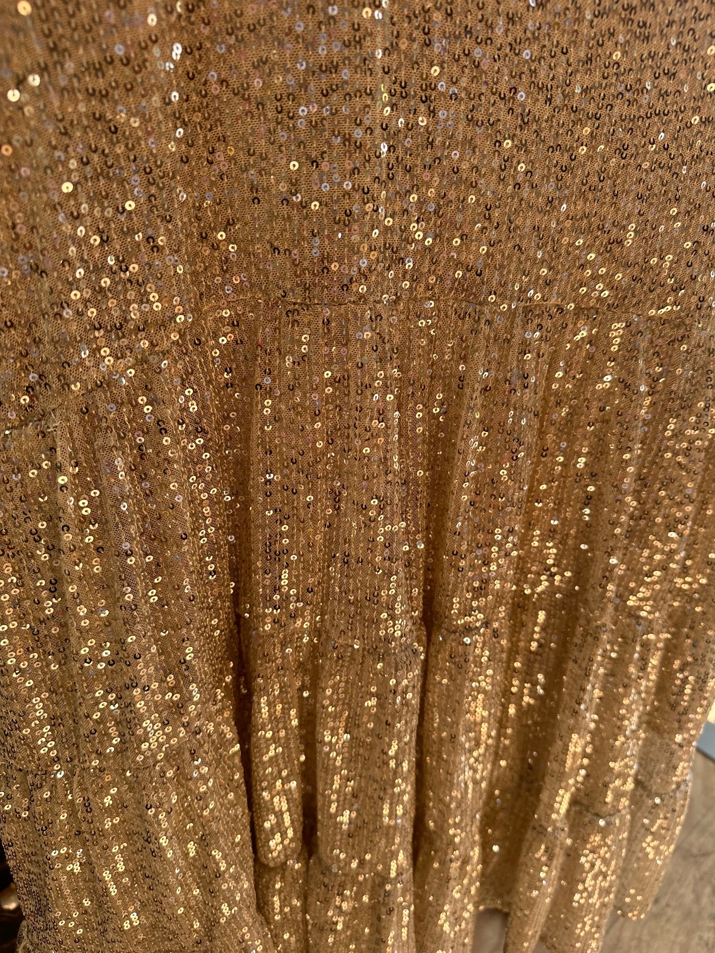 Flash Sale: Champagne Sequin Dress