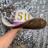 LSU Tiger Print Hat