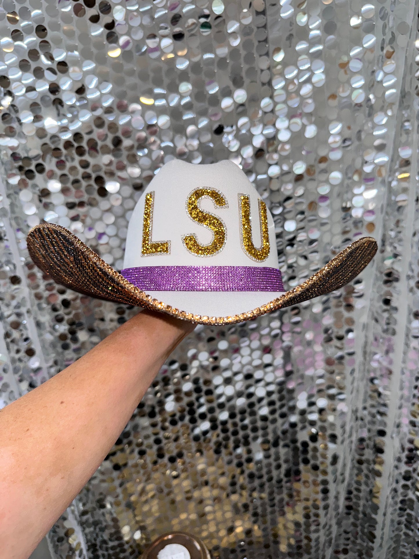 LSU Tiger Print Hat