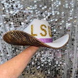 LSU Tiger Print Hat