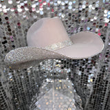 Silver Belly & Crystal Hat