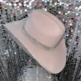 Silver Belly & Crystal Hat