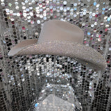Silver Belly & Crystal Hat