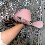 Pink camo hat