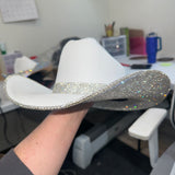 DEFECTIVE: Medium White w/ Crystal Underneath