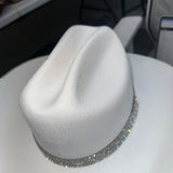 DEFECTIVE: Medium White w/ Crystal Underneath