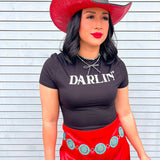 Square shaped Black & Red Hat