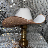 The "Golden Girl" - Underneath Brims Rhinestoned