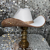 The "Golden Girl" - Underneath Brims Rhinestoned