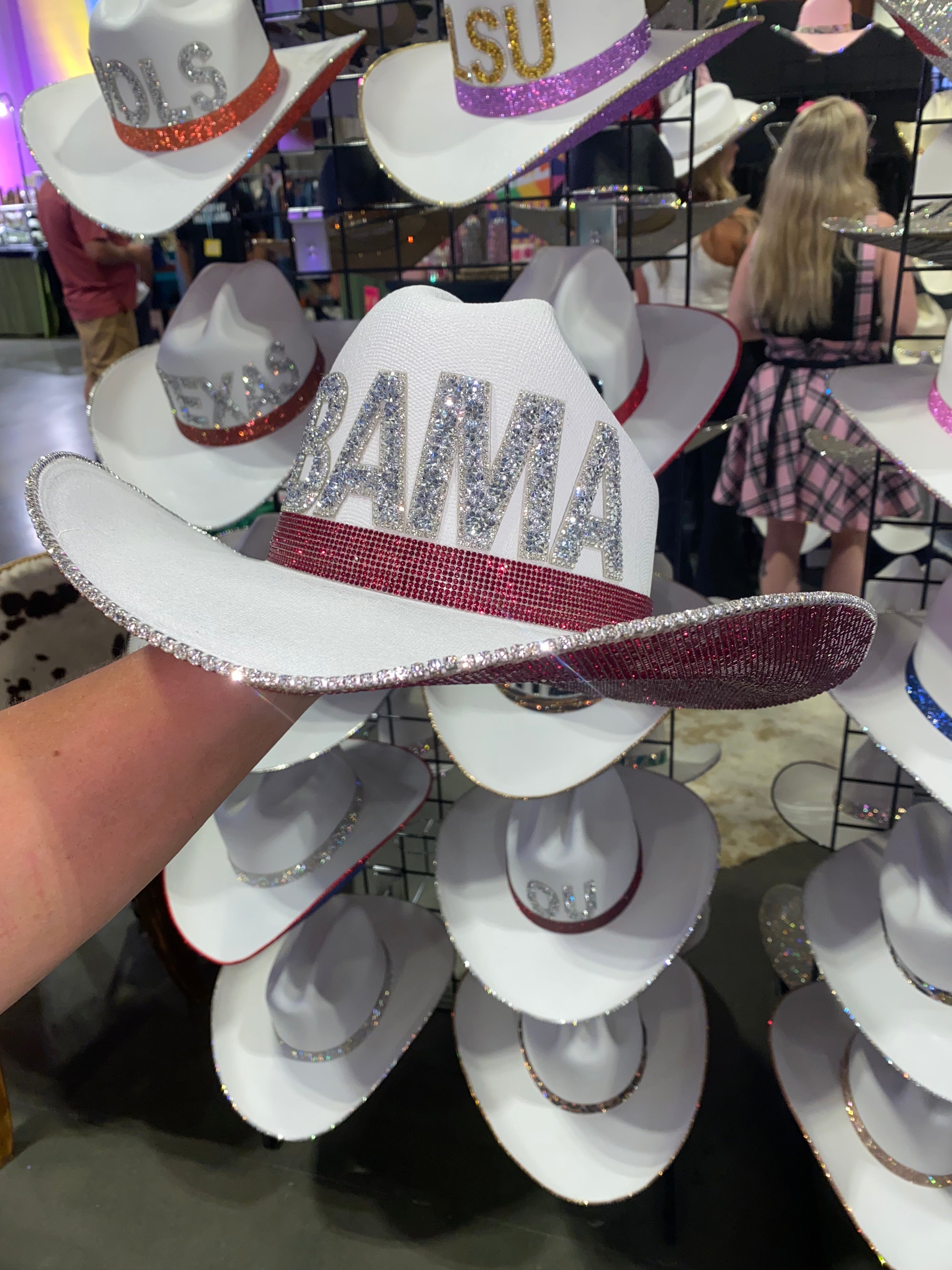 Rhinestone Game Day Cowboy Hats | Game Day Outfit – Rhinestone Cowgirl