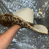 STAGECOACH SALE: Sand w/ leopard Underneath Only