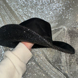 STAGECOACH SALE: Kids black suede w/ black