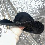 STAGECOACH SALE: Kids black suede w/ black