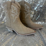 Claire Short Tan Boot