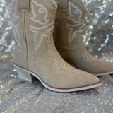 Claire Short Tan Boot