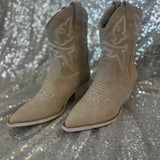 Claire Short Tan Boot