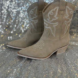 Claire Short Tan Boot
