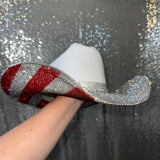 The "America" Hat - Crystal On Top