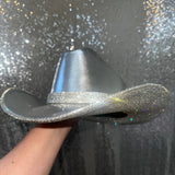 Metallic Silver & Crystal Rhinestones