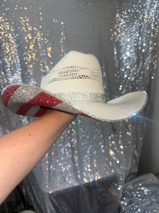 FLASH SALE: Sand hat with American Flag Print