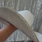 FLASH SALE: DEFECTIVE White and Crystal Rhinestone Hat OS