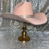 FALL FLASH SALE: XS Pink Straw w/ ab rhinestones