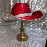 FALL FLASH SALE: Kids Red Suede w/ crystal rhinestones