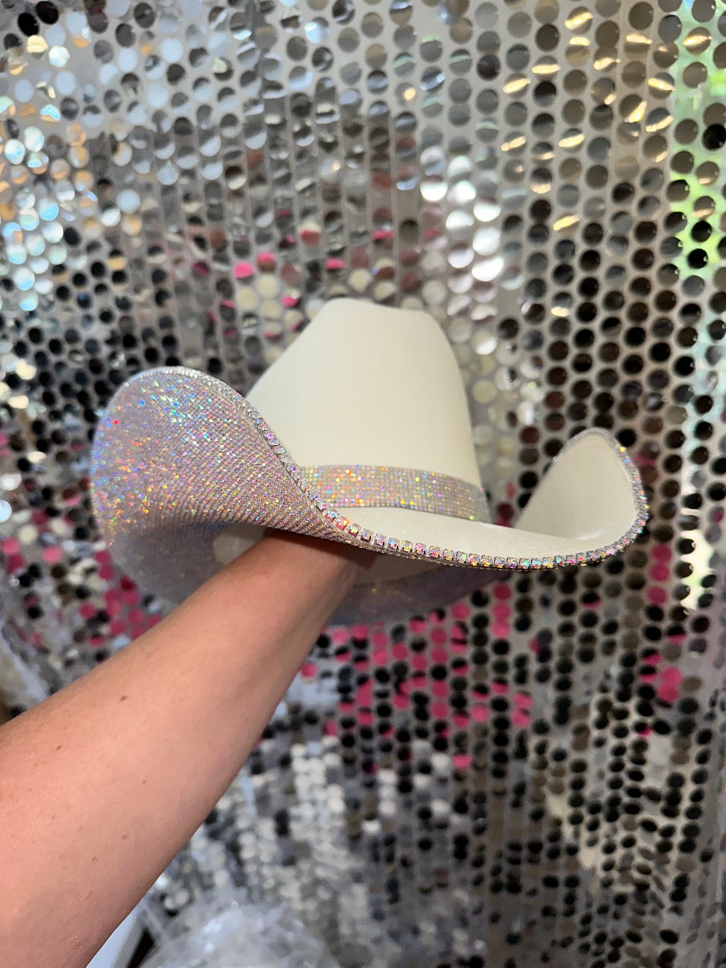 The Cowgirl in Ab Rhinestones