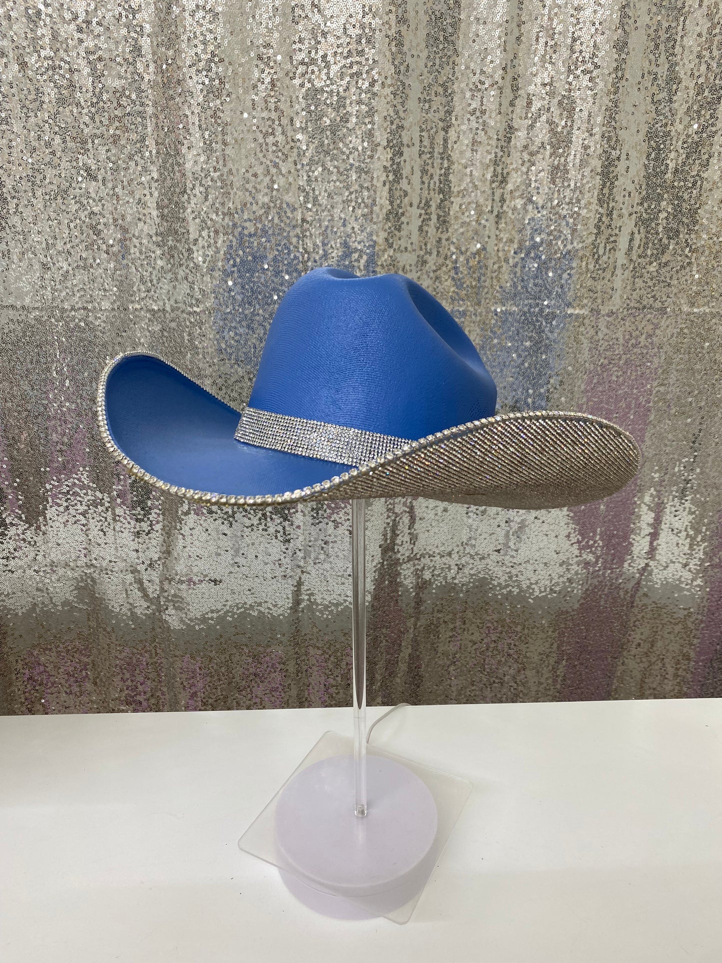 Dark Blue Denim Hat