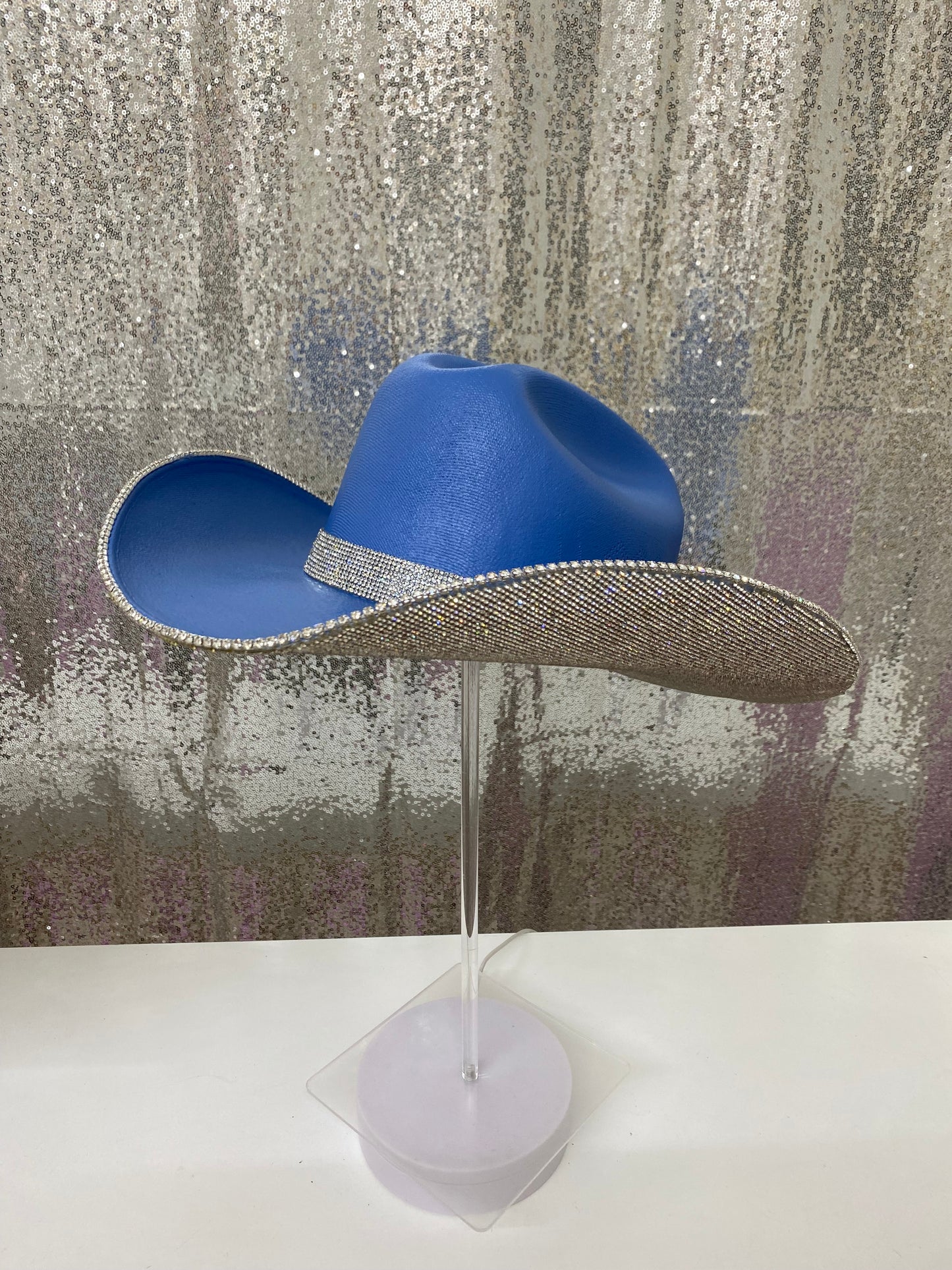 Dark Blue Denim Hat